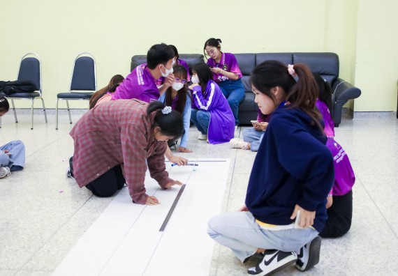 ภาพกิจกรรม  คณะวิทยาศาสตร์และเทคโนโลยี จัดโครงการยกระดับนวัตกรรมชุมชนด้วยกระบวนการวิศวกรสังคม กิจกรรมการอบรมบ่มเพาะทักษะการเป็นวิศวกรสังคม