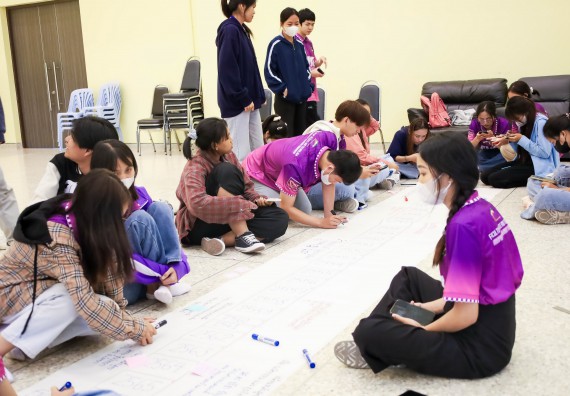 ภาพกิจกรรม  คณะวิทยาศาสตร์และเทคโนโลยี จัดโครงการยกระดับนวัตกรรมชุมชนด้วยกระบวนการวิศวกรสังคม กิจกรรมการอบรมบ่มเพาะทักษะการเป็นวิศวกรสังคม