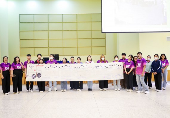 ภาพกิจกรรม  คณะวิทยาศาสตร์และเทคโนโลยี จัดโครงการยกระดับนวัตกรรมชุมชนด้วยกระบวนการวิศวกรสังคม กิจกรรมการอบรมบ่มเพาะทักษะการเป็นวิศวกรสังคม