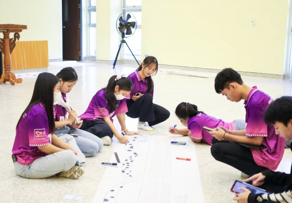 ภาพกิจกรรม  คณะวิทยาศาสตร์และเทคโนโลยี จัดโครงการยกระดับนวัตกรรมชุมชนด้วยกระบวนการวิศวกรสังคม กิจกรรมการอบรมบ่มเพาะทักษะการเป็นวิศวกรสังคม