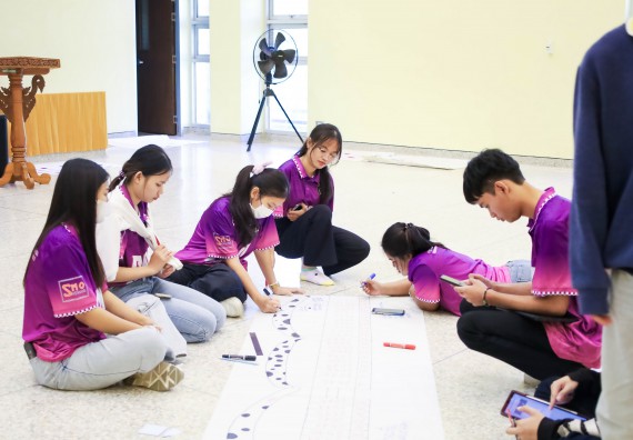 ภาพกิจกรรม  คณะวิทยาศาสตร์และเทคโนโลยี จัดโครงการยกระดับนวัตกรรมชุมชนด้วยกระบวนการวิศวกรสังคม กิจกรรมการอบรมบ่มเพาะทักษะการเป็นวิศวกรสังคม