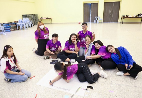 ภาพกิจกรรม  คณะวิทยาศาสตร์และเทคโนโลยี จัดโครงการยกระดับนวัตกรรมชุมชนด้วยกระบวนการวิศวกรสังคม กิจกรรมการอบรมบ่มเพาะทักษะการเป็นวิศวกรสังคม