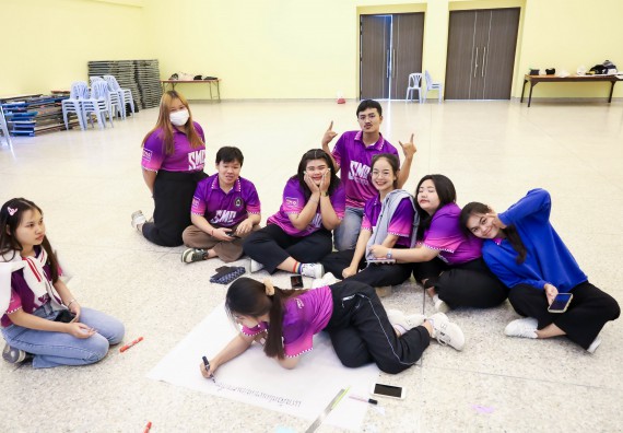 ภาพกิจกรรม  คณะวิทยาศาสตร์และเทคโนโลยี จัดโครงการยกระดับนวัตกรรมชุมชนด้วยกระบวนการวิศวกรสังคม กิจกรรมการอบรมบ่มเพาะทักษะการเป็นวิศวกรสังคม