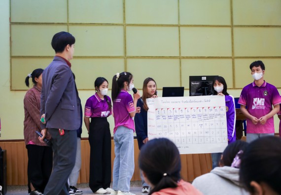 ภาพกิจกรรม  คณะวิทยาศาสตร์และเทคโนโลยี จัดโครงการยกระดับนวัตกรรมชุมชนด้วยกระบวนการวิศวกรสังคม กิจกรรมการอบรมบ่มเพาะทักษะการเป็นวิศวกรสังคม