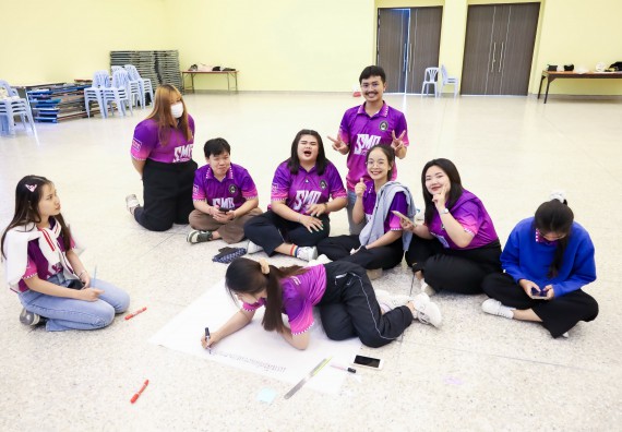 ภาพกิจกรรม  คณะวิทยาศาสตร์และเทคโนโลยี จัดโครงการยกระดับนวัตกรรมชุมชนด้วยกระบวนการวิศวกรสังคม กิจกรรมการอบรมบ่มเพาะทักษะการเป็นวิศวกรสังคม