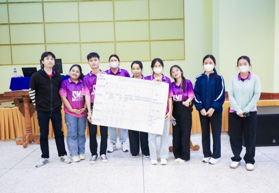 ภาพกิจกรรม  คณะวิทยาศาสตร์และเทคโนโลยี จัดโครงการยกระดับนวัตกรรมชุมชนด้วยกระบวนการวิศวกรสังคม กิจกรรมการอบรมบ่มเพาะทักษะการเป็นวิศวกรสังคม