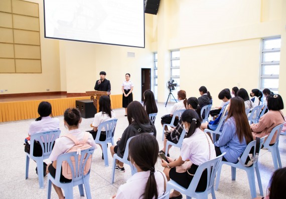 ภาพกิจกรรม  คณะวิทยาศาสตร์และเทคโนโลยี มหาวิทยาลัยราชภัฏกำแพงเพชร  จัดกิจกรรมแลกเปลี่ยนเรียนรู้ เรื่อง HOW TO เขียนอย่างไรให้ได้ทุน