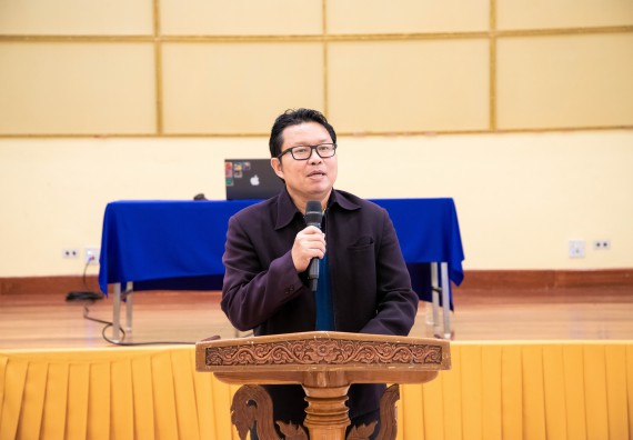 ภาพกิจกรรม  คณะวิทยาศาสตร์และเทคโนโลยี มหาวิทยาลัยราชภัฏกำแพงเพชร  จัดกิจกรรมแลกเปลี่ยนเรียนรู้ เรื่อง HOW TO เขียนอย่างไรให้ได้ทุน