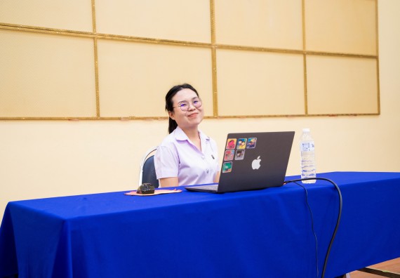 ภาพกิจกรรม  คณะวิทยาศาสตร์และเทคโนโลยี มหาวิทยาลัยราชภัฏกำแพงเพชร  จัดกิจกรรมแลกเปลี่ยนเรียนรู้ เรื่อง HOW TO เขียนอย่างไรให้ได้ทุน