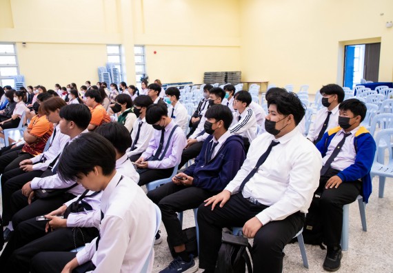 ภาพกิจกรรม  คณะวิทยาศาสตร์และเทคโนโลยี มหาวิทยาลัยราชภัฏกำแพงเพชร  จัดกิจกรรมแลกเปลี่ยนเรียนรู้ เรื่อง HOW TO เขียนอย่างไรให้ได้ทุน