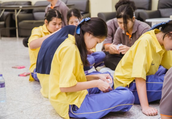 ภาพกิจกรรม  คณะวิทยาศาสตร์และเทคโนโลยี ร่วมกับโรงเรียนสรรพวิทยาคม จัดโครงการพัฒนาการจัดการเรียนการสอนในห้องเรียนพิเศษวิทยาศาสตร์ คณิตศาสตร์ เข้มข้น (ISM)