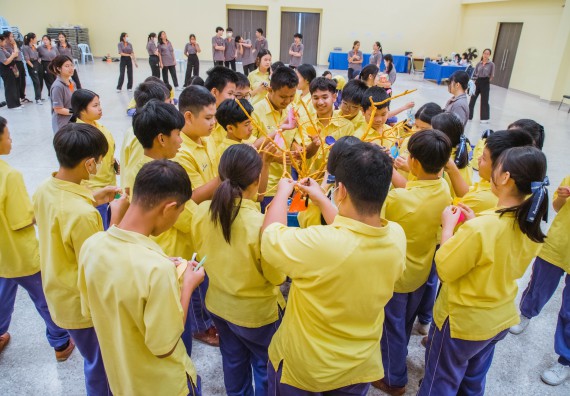 ภาพกิจกรรม  คณะวิทยาศาสตร์และเทคโนโลยี ร่วมกับโรงเรียนสรรพวิทยาคม จัดโครงการพัฒนาการจัดการเรียนการสอนในห้องเรียนพิเศษวิทยาศาสตร์ คณิตศาสตร์ เข้มข้น (ISM)