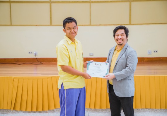 ภาพกิจกรรม  คณะวิทยาศาสตร์และเทคโนโลยี ร่วมกับโรงเรียนสรรพวิทยาคม จัดโครงการพัฒนาการจัดการเรียนการสอนในห้องเรียนพิเศษวิทยาศาสตร์ คณิตศาสตร์ เข้มข้น (ISM)