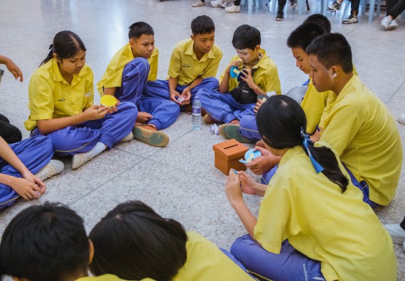 ภาพกิจกรรม  คณะวิทยาศาสตร์และเทคโนโลยี ร่วมกับโรงเรียนสรรพวิทยาคม จัดโครงการพัฒนาการจัดการเรียนการสอนในห้องเรียนพิเศษวิทยาศาสตร์ คณิตศาสตร์ เข้มข้น (ISM)