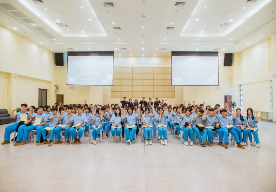 ภาพกิจกรรม คณะวิทยาศาสตร์และเทคโนโลยี ร่วมกับโรงเรียนคลองลานวิทยา จัดโครงการส่งเสริมและพัฒนาศักยภาพนักเรียนห้องเรียนพิเศษ