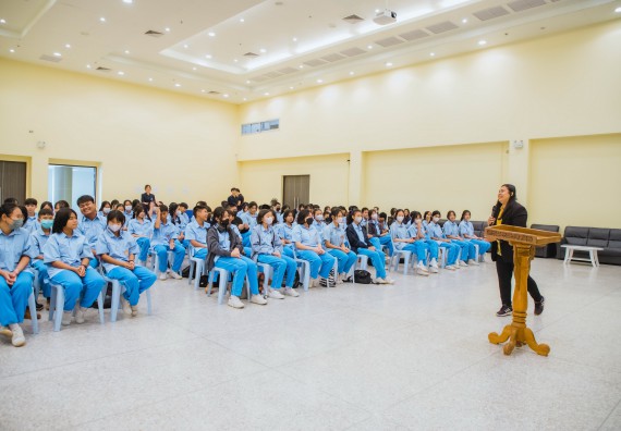 ภาพกิจกรรม คณะวิทยาศาสตร์และเทคโนโลยี ร่วมกับโรงเรียนคลองลานวิทยา จัดโครงการส่งเสริมและพัฒนาศักยภาพนักเรียนห้องเรียนพิเศษ