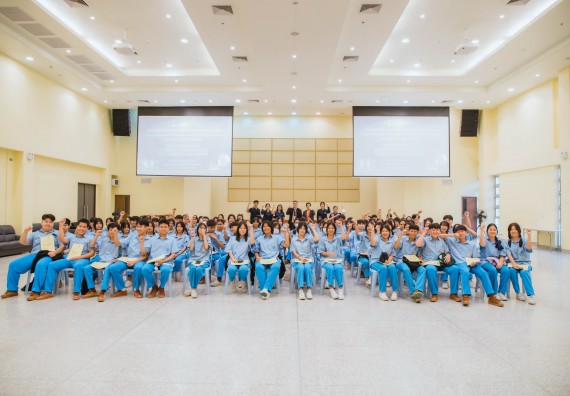 ภาพกิจกรรม คณะวิทยาศาสตร์และเทคโนโลยี ร่วมกับโรงเรียนคลองลานวิทยา จัดโครงการส่งเสริมและพัฒนาศักยภาพนักเรียนห้องเรียนพิเศษ