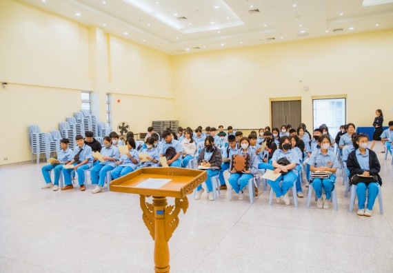 ภาพกิจกรรม คณะวิทยาศาสตร์และเทคโนโลยี ร่วมกับโรงเรียนคลองลานวิทยา จัดโครงการส่งเสริมและพัฒนาศักยภาพนักเรียนห้องเรียนพิเศษ