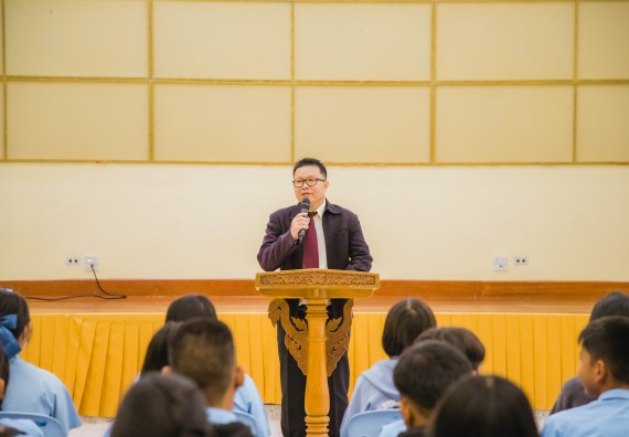 ภาพกิจกรรม คณะวิทยาศาสตร์และเทคโนโลยี ร่วมกับโรงเรียนคลองลานวิทยา จัดโครงการส่งเสริมและพัฒนาศักยภาพนักเรียนห้องเรียนพิเศษ