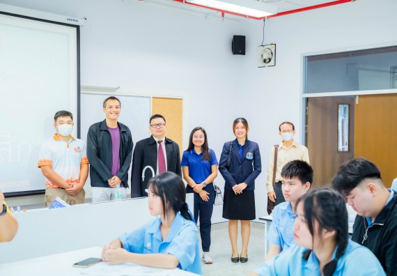 ภาพกิจกรรม คณะวิทยาศาสตร์และเทคโนโลยี ร่วมกับโรงเรียนคลองลานวิทยา จัดโครงการส่งเสริมและพัฒนาศักยภาพนักเรียนห้องเรียนพิเศษ