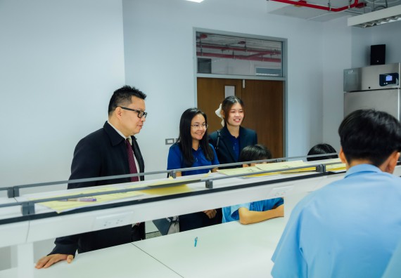 ภาพกิจกรรม คณะวิทยาศาสตร์และเทคโนโลยี ร่วมกับโรงเรียนคลองลานวิทยา จัดโครงการส่งเสริมและพัฒนาศักยภาพนักเรียนห้องเรียนพิเศษ