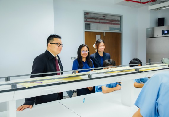 ภาพกิจกรรม คณะวิทยาศาสตร์และเทคโนโลยี ร่วมกับโรงเรียนคลองลานวิทยา จัดโครงการส่งเสริมและพัฒนาศักยภาพนักเรียนห้องเรียนพิเศษ