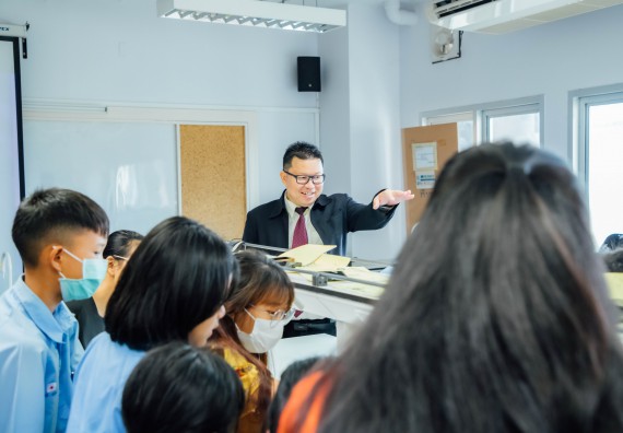 ภาพกิจกรรม คณะวิทยาศาสตร์และเทคโนโลยี ร่วมกับโรงเรียนคลองลานวิทยา จัดโครงการส่งเสริมและพัฒนาศักยภาพนักเรียนห้องเรียนพิเศษ