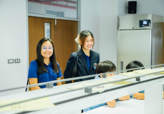 ภาพกิจกรรม คณะวิทยาศาสตร์และเทคโนโลยี ร่วมกับโรงเรียนคลองลานวิทยา จัดโครงการส่งเสริมและพัฒนาศักยภาพนักเรียนห้องเรียนพิเศษ