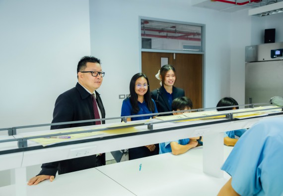 ภาพกิจกรรม คณะวิทยาศาสตร์และเทคโนโลยี ร่วมกับโรงเรียนคลองลานวิทยา จัดโครงการส่งเสริมและพัฒนาศักยภาพนักเรียนห้องเรียนพิเศษ