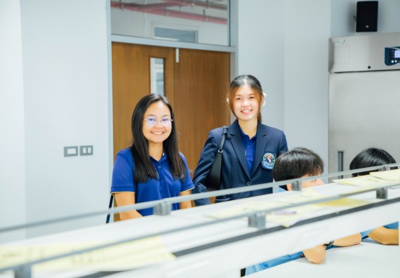 ภาพกิจกรรม คณะวิทยาศาสตร์และเทคโนโลยี ร่วมกับโรงเรียนคลองลานวิทยา จัดโครงการส่งเสริมและพัฒนาศักยภาพนักเรียนห้องเรียนพิเศษ