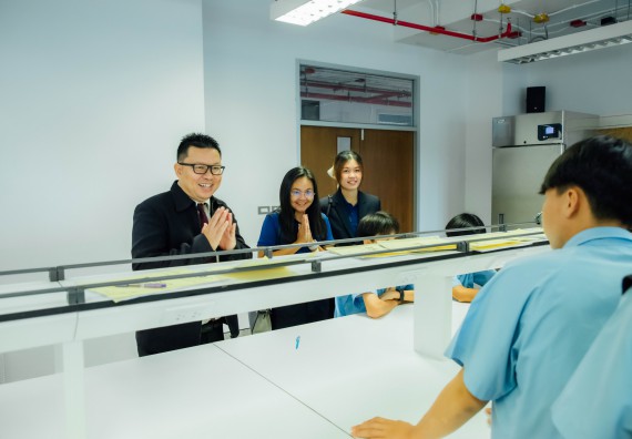 ภาพกิจกรรม คณะวิทยาศาสตร์และเทคโนโลยี ร่วมกับโรงเรียนคลองลานวิทยา จัดโครงการส่งเสริมและพัฒนาศักยภาพนักเรียนห้องเรียนพิเศษ