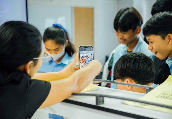 ภาพกิจกรรม คณะวิทยาศาสตร์และเทคโนโลยี ร่วมกับโรงเรียนคลองลานวิทยา จัดโครงการส่งเสริมและพัฒนาศักยภาพนักเรียนห้องเรียนพิเศษ