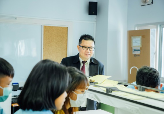 ภาพกิจกรรม คณะวิทยาศาสตร์และเทคโนโลยี ร่วมกับโรงเรียนคลองลานวิทยา จัดโครงการส่งเสริมและพัฒนาศักยภาพนักเรียนห้องเรียนพิเศษ