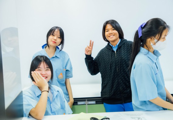 ภาพกิจกรรม คณะวิทยาศาสตร์และเทคโนโลยี ร่วมกับโรงเรียนคลองลานวิทยา จัดโครงการส่งเสริมและพัฒนาศักยภาพนักเรียนห้องเรียนพิเศษ