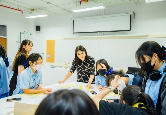 ภาพกิจกรรม คณะวิทยาศาสตร์และเทคโนโลยี ร่วมกับโรงเรียนคลองลานวิทยา จัดโครงการส่งเสริมและพัฒนาศักยภาพนักเรียนห้องเรียนพิเศษ