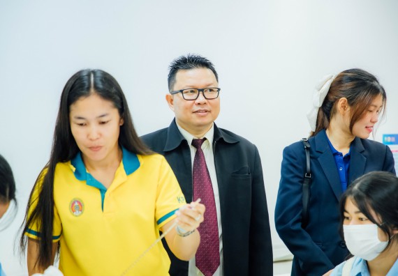 ภาพกิจกรรม คณะวิทยาศาสตร์และเทคโนโลยี ร่วมกับโรงเรียนคลองลานวิทยา จัดโครงการส่งเสริมและพัฒนาศักยภาพนักเรียนห้องเรียนพิเศษ