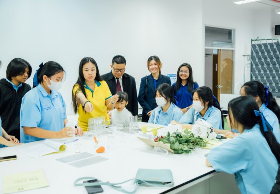 ภาพกิจกรรม คณะวิทยาศาสตร์และเทคโนโลยี ร่วมกับโรงเรียนคลองลานวิทยา จัดโครงการส่งเสริมและพัฒนาศักยภาพนักเรียนห้องเรียนพิเศษ