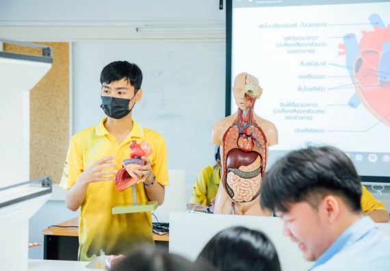 ภาพกิจกรรม คณะวิทยาศาสตร์และเทคโนโลยี ร่วมกับโรงเรียนคลองลานวิทยา จัดโครงการส่งเสริมและพัฒนาศักยภาพนักเรียนห้องเรียนพิเศษ