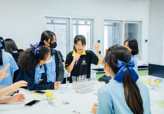 ภาพกิจกรรม คณะวิทยาศาสตร์และเทคโนโลยี ร่วมกับโรงเรียนคลองลานวิทยา จัดโครงการส่งเสริมและพัฒนาศักยภาพนักเรียนห้องเรียนพิเศษ