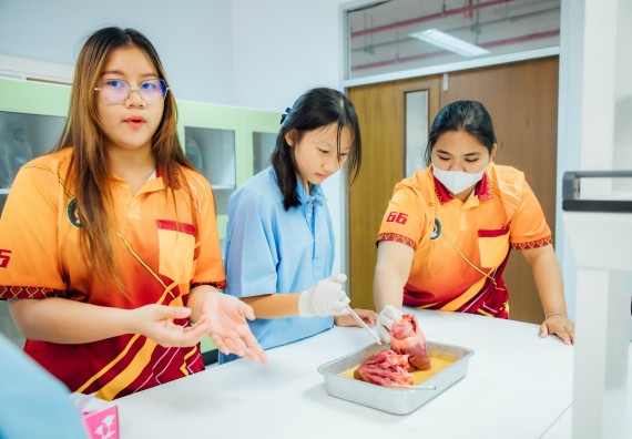 ภาพกิจกรรม คณะวิทยาศาสตร์และเทคโนโลยี ร่วมกับโรงเรียนคลองลานวิทยา จัดโครงการส่งเสริมและพัฒนาศักยภาพนักเรียนห้องเรียนพิเศษ