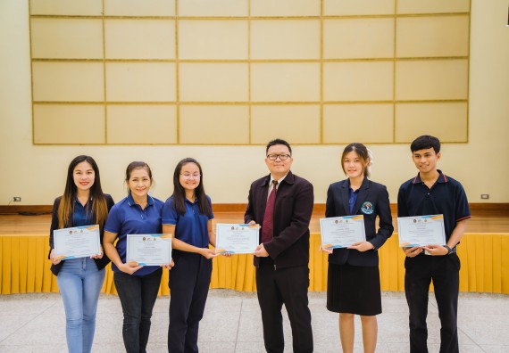 ภาพกิจกรรม คณะวิทยาศาสตร์และเทคโนโลยี ร่วมกับโรงเรียนคลองลานวิทยา จัดโครงการส่งเสริมและพัฒนาศักยภาพนักเรียนห้องเรียนพิเศษ