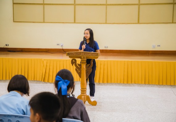 ภาพกิจกรรม คณะวิทยาศาสตร์และเทคโนโลยี ร่วมกับโรงเรียนคลองลานวิทยา จัดโครงการส่งเสริมและพัฒนาศักยภาพนักเรียนห้องเรียนพิเศษ