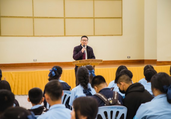 ภาพกิจกรรม คณะวิทยาศาสตร์และเทคโนโลยี ร่วมกับโรงเรียนคลองลานวิทยา จัดโครงการส่งเสริมและพัฒนาศักยภาพนักเรียนห้องเรียนพิเศษ