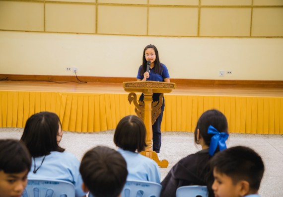ภาพกิจกรรม คณะวิทยาศาสตร์และเทคโนโลยี ร่วมกับโรงเรียนคลองลานวิทยา จัดโครงการส่งเสริมและพัฒนาศักยภาพนักเรียนห้องเรียนพิเศษ