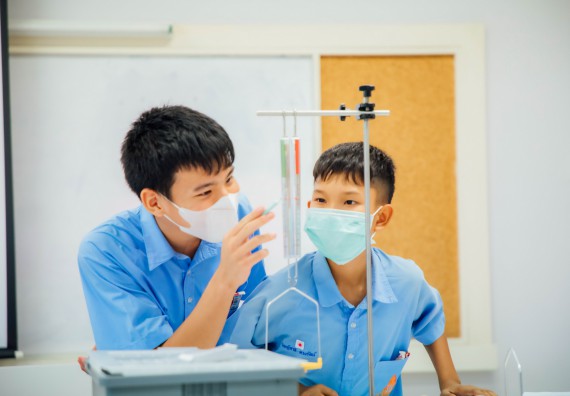 ภาพกิจกรรม คณะวิทยาศาสตร์และเทคโนโลยี ร่วมกับโรงเรียนคลองลานวิทยา จัดโครงการส่งเสริมและพัฒนาศักยภาพนักเรียนห้องเรียนพิเศษ