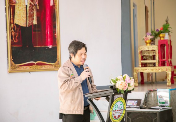 ภาพกิจกรรม   คณะวิทยาศาสตร์และเทคโนโลยี จัดค่ายวิทยาศาสตร์สัญจร ปีการศึกษา 2566  โรงเรียนลานกระบือวิทยา