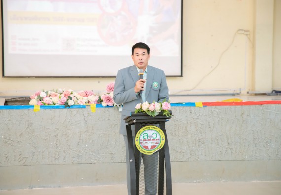 ภาพกิจกรรม   คณะวิทยาศาสตร์และเทคโนโลยี จัดค่ายวิทยาศาสตร์สัญจร ปีการศึกษา 2566  โรงเรียนลานกระบือวิทยา