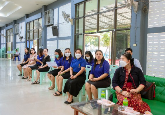 ภาพกิจกรรม   คณะวิทยาศาสตร์และเทคโนโลยี จัดค่ายวิทยาศาสตร์สัญจร ปีการศึกษา 2566  โรงเรียนลานกระบือวิทยา