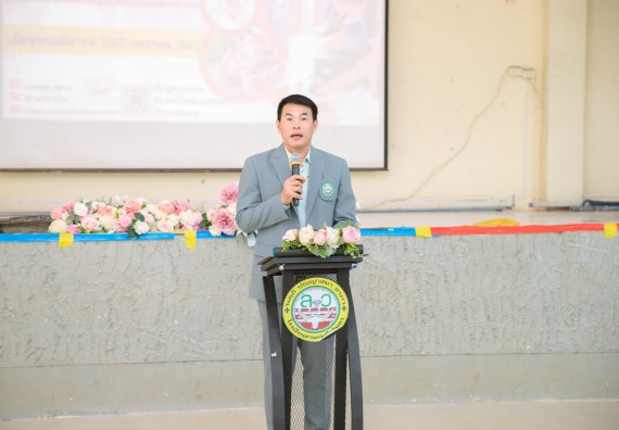 ภาพกิจกรรม   คณะวิทยาศาสตร์และเทคโนโลยี จัดค่ายวิทยาศาสตร์สัญจร ปีการศึกษา 2566  โรงเรียนลานกระบือวิทยา