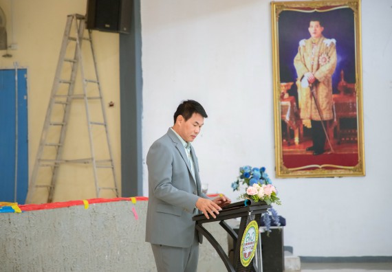 ภาพกิจกรรม   คณะวิทยาศาสตร์และเทคโนโลยี จัดค่ายวิทยาศาสตร์สัญจร ปีการศึกษา 2566  โรงเรียนลานกระบือวิทยา